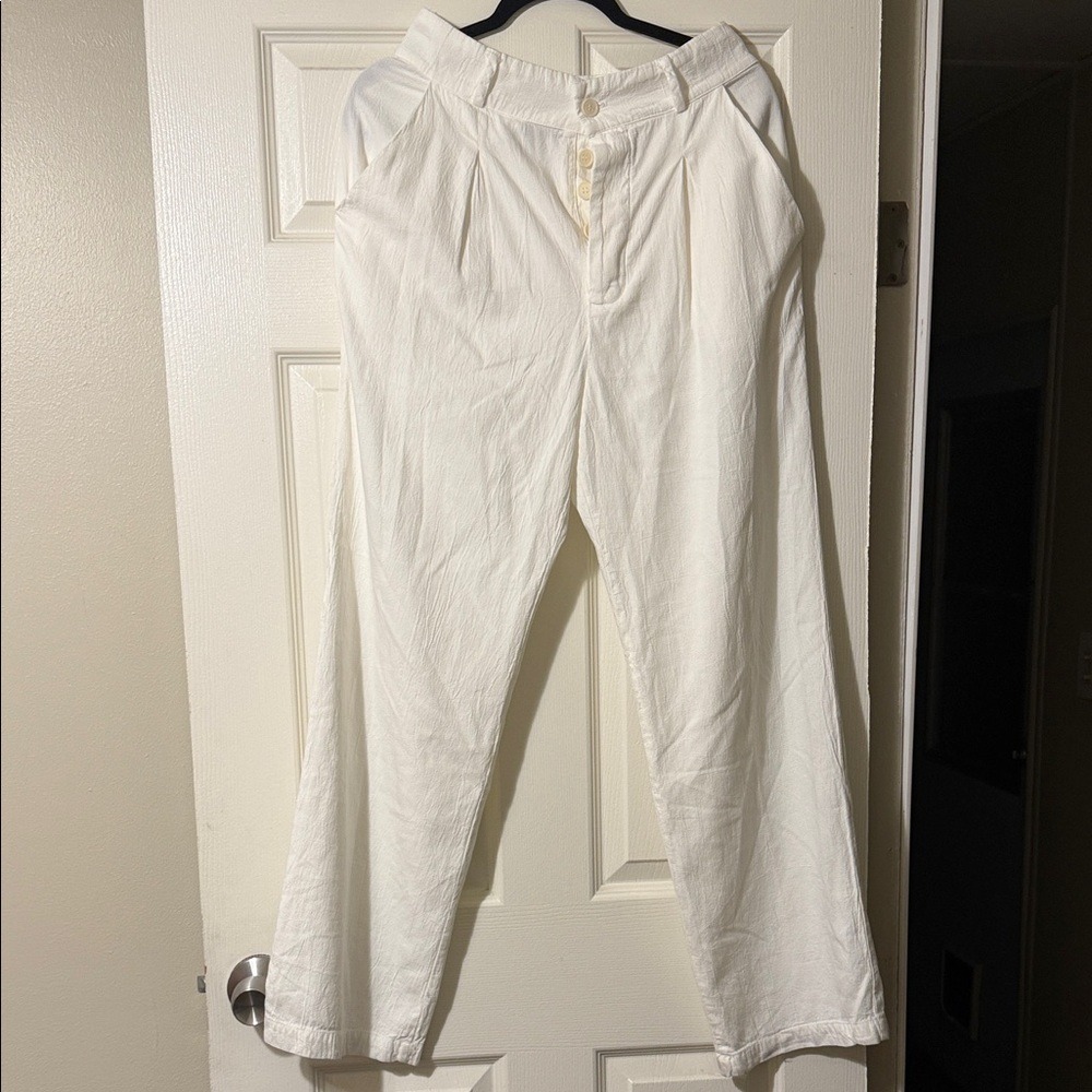 LACAUSA Isabellle Trouser Women’s M White - Picture 4 of 13